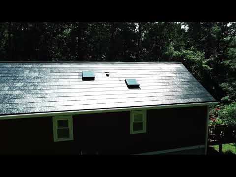 Tesla Solar Roof Install on Prefab home in Westminster, MD