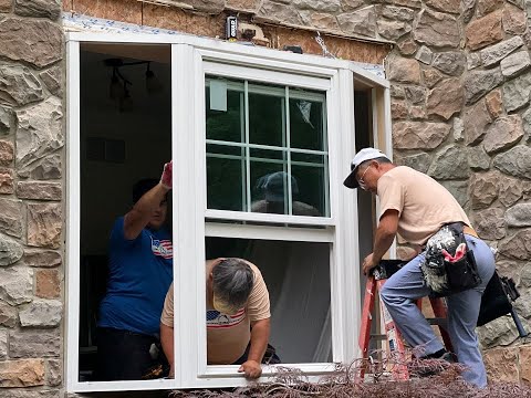 Bay Window Installation from American Home Contractors