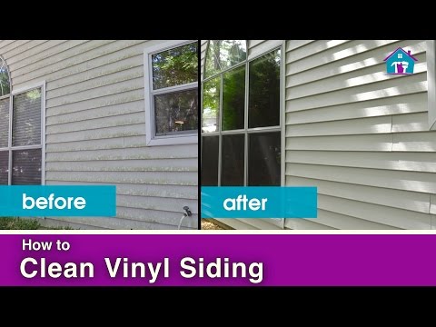 How to Clean Vinyl Siding