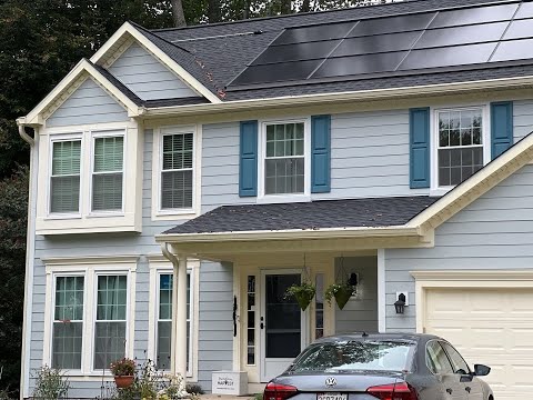 Exterior makeover plus Solar in Olney, MD